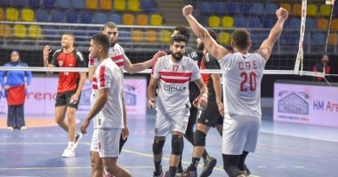 الزمالك بالزي الأبيض والليبرو بالزى الأسود فى البطولة العربية للكرة الطائرة – المحرر العربي