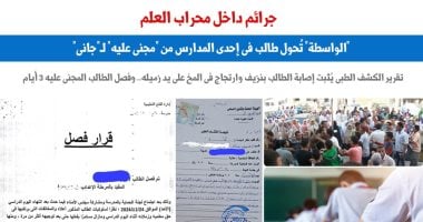 “الواسطة” تُحول طالب فى إحدى المدارس من “مجنى عليه” لـ”جانى”.. برلماني – المحرر العربي