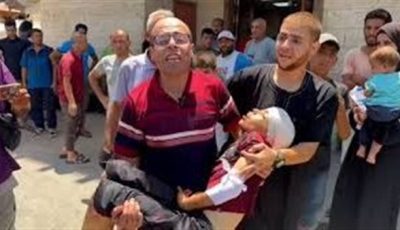 15 شهيدًا بينهم 11 طفلا وامرأة في غارة إسرائيلية استهدفت مصلى شمال غزة