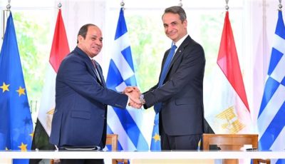 السيسي يوقع شراكة استراتيجية بين مصر واليونان