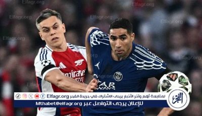 موعد مشاهدة مباراة الإياب بين باريس سان جيرمان وآرسنال في دوري أبطال أوروبا والقنوات الناقلة