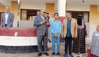 جولة لمدير تعليم الفيوم وإحالة مدير مدرسة فنية بأبشواي للتحقيق