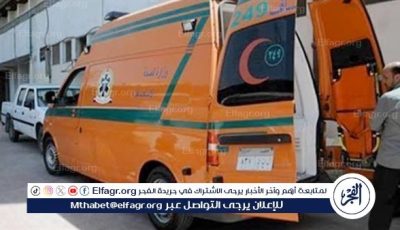 إصابة 6 أشخاص في انقلاب ميكروباص بطريق أسيوط الصحراوي بالفيوم
