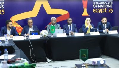 سيتي كلوب تضع اللمسات النهائية لإقامة مباراة مصر وغانا بأمم إفريقيا للشباب