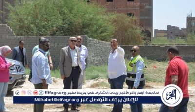 صور.. محافظ الأقصر يتفقد أعمال فتح أكبر شارع بمنطقة حوض 18