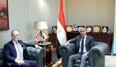 وزير التعليم يلتقى بمدير المجلس الثقافي البريطاني لبحث تطوير محتوى مناهج اللغة الإنجليزية