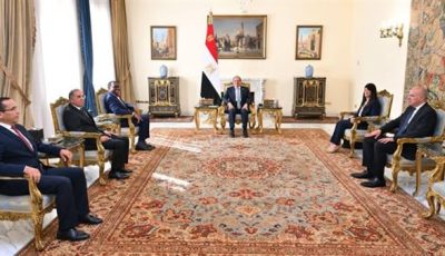 الرئيس السيسي يبحث مع رئيس البنك الإفريقي للتنمية تعزيز التعاون