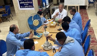 الإنتاج الحربي يعلن تدريب 48 شابًا بالورش المتنقلة بكفر الشيخ