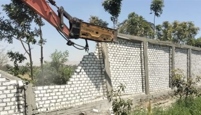 ضمن الموجة 26..إزالة 28 حالة تعد على الأراضي الزراعية وأملاك الدولة بالقرنه غرب الأقصر