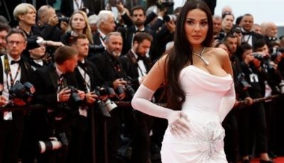 بإطلالة أنيقة.. نادين نسيب نجيم تخطف الأنظار في مهرجان كان السينمائى (صور)