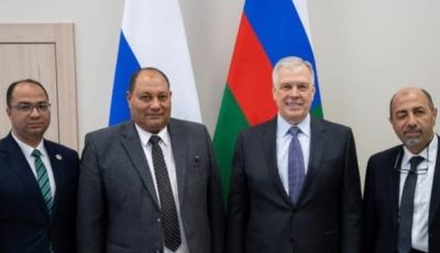 نائب وزير الزراعة يلتقي رئيس الهيئة الفيدرالية الروسية للرقابة البيطرية (تفاصيل)