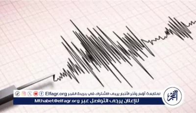 هزة أرضية قوتها 6.4 ريختر والقائم بأعمال رئيس المعهد القومي للبحوث الفلكية ينفي حدوث هزات ارتدادية