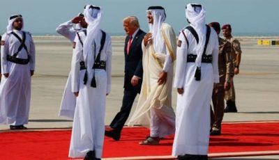 بعد السعودية.. ترامب في قطر