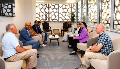 وزيرة البيئة تلتقى مع الجمعية المصرية لحماية الطبيعة وجمعية Global Birdfair