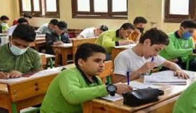 طلاب النقل بالأزهر يؤدون امتحاناتهم فى الجبر والقرآن والتربية الفنية