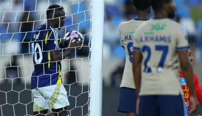 النصر يكتسح الأخدود بتسعة أهداف دون رد في ليلة تألق ساديو ماني