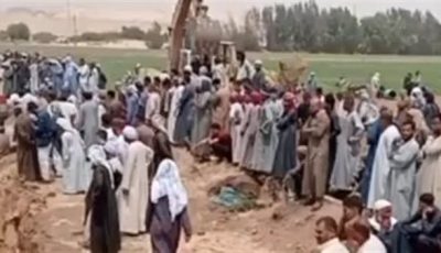عمقها 9 أمتار.. مصرع شخص سقط داخل بئر في المنيا| بث مباشر