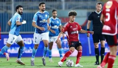 الصدارة حمراء.. مباريات الأهلي وبيراميذر المتبقية في الدوري المصري