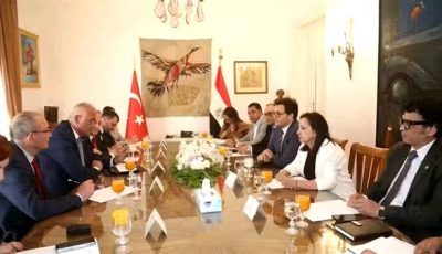 وزير الثقافة يبحث مع نظيره التركي أطر التعاون الثقافي بين البلدين