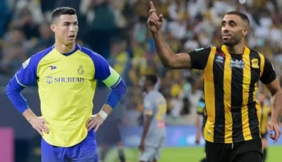 حمدالله يتربع على عرش هدافي الكلاسيكو السعودي!