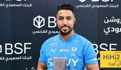تفوق على الأجانب… سالم الدوسري يثبت أنه الأكثر تأثيرًا في الهلال