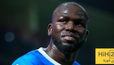 سبب استبدال كوليبالي في مباراة الهلال والعروبة!
