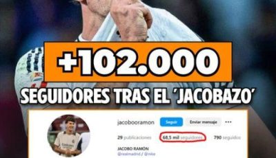 صورة : ردة فعل مشجعي الريال على هدف جاكوبو رامون ولقبه الجديد!